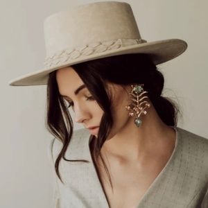 Anthropologie ASN Cordobes Hat Light Tan